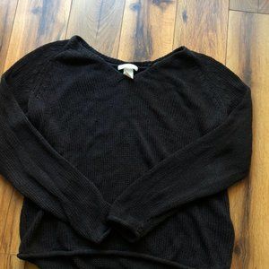 H&M Black Knit Sweater Size Small